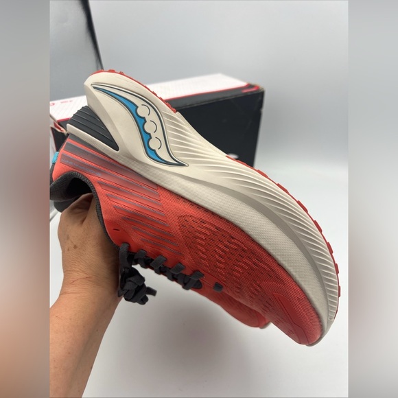 Saucony Endorphin Shift 3 Women’s Sneakers Size 8 Running Shoe Coral/Shadow - Picture 9 of 14